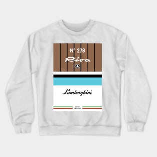 Riva Aquarama 278 Lamborghini Riviera Crewneck Sweatshirt